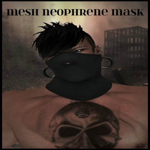 Toxic Bish Hooligans Mesh_Neophrene Mask