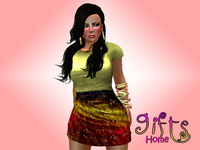 [GIFTS HOME] Dress Side  Yellow