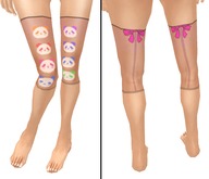 Panda Stockings Tattoo
