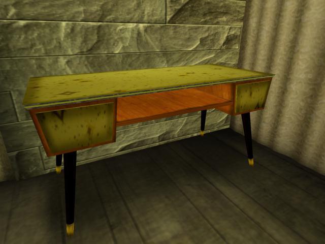 Dayafter - Brokeback desk or vanity unit