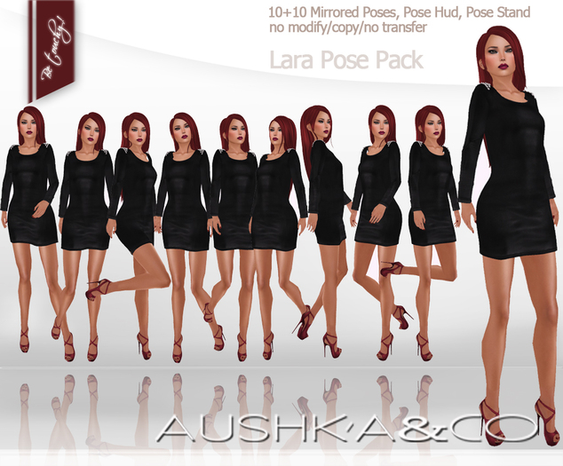 AUSHKA&CO -Lara Pose Pack+Mirrored*