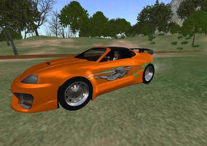 SuperA Convertible Sports Car Mesh  COPY/MOD  (BOXED)