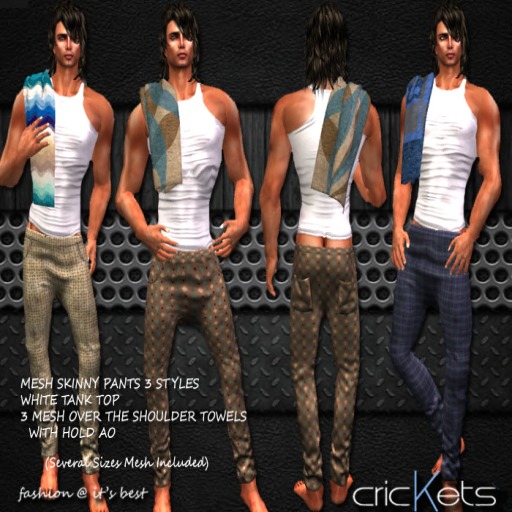 PROMO Crickets Gage Bath Mesh Outfit