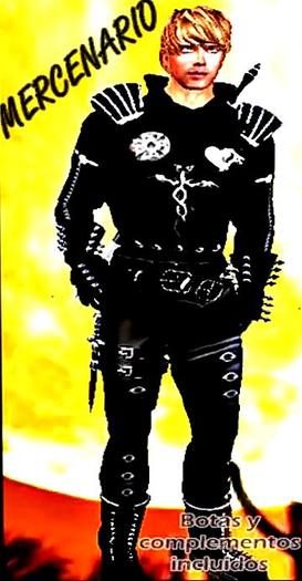 Mercenario Clothes and accesories - Traje de mercenario y accesories