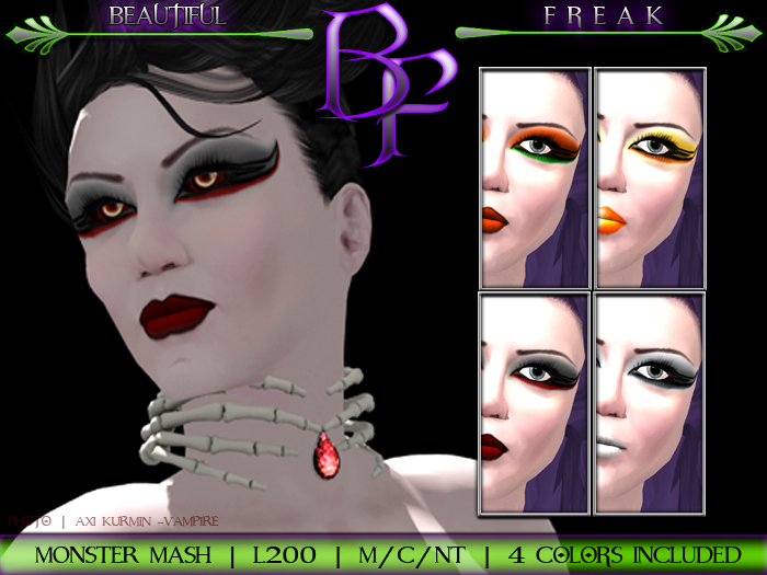 Beautiful Freak - Monster Mash makeover - pack 1