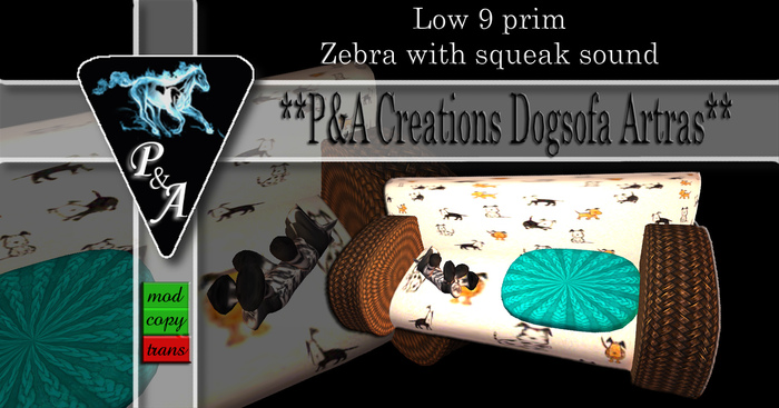**P&A Creations Dogsofa Artras**