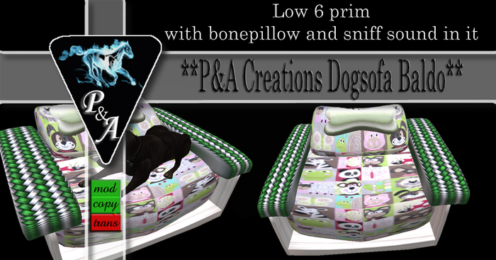 **P&A Creations Dogsofa Baldo**