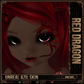 =^.^= Curious Kitties Unreal Fuzz - Unreal Azil Orchid Skin - Red Dragon