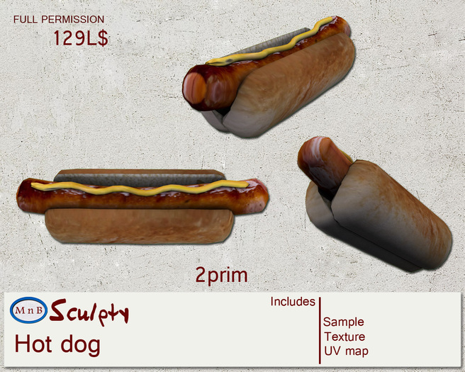 *~M`n B~* Hot Dog