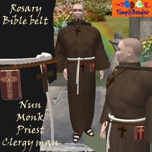 Bible belt rosary chapelet tiny@boudoir