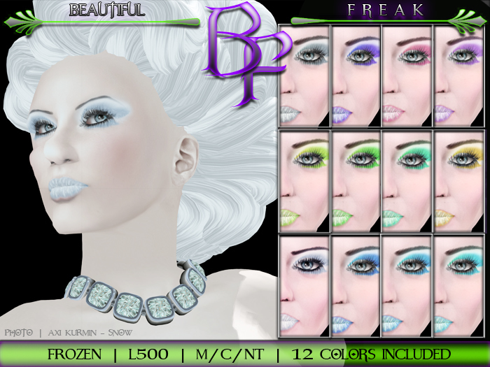 BF Die in Winter eyeshadow - Promo/DEMO - Blood