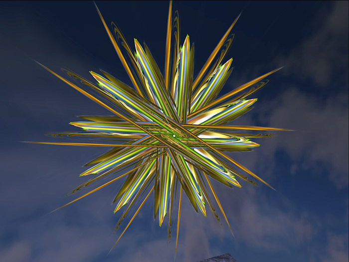 Spiky Mandala - Organic - Kinetic Abstract Sculpture