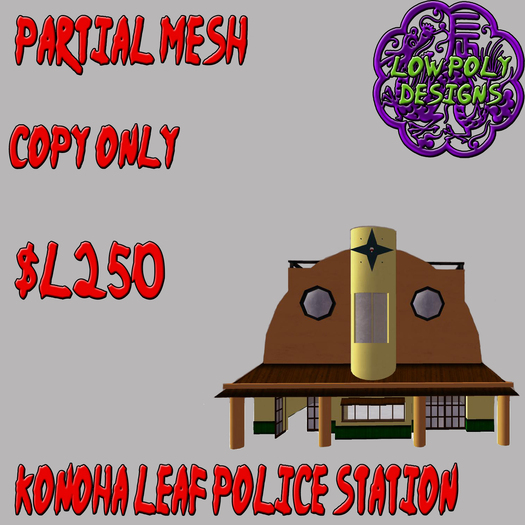 LPD Konoha Leaf Village Police Station Shell