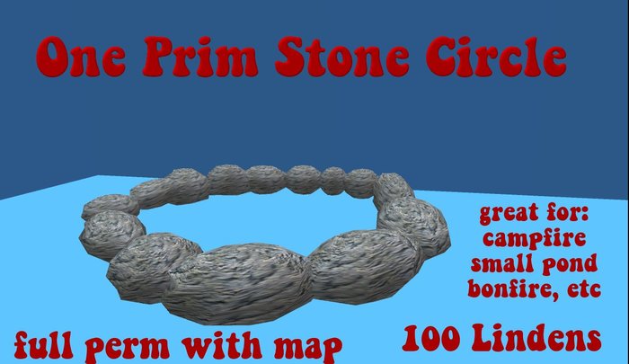 One Prim Circle of Stones