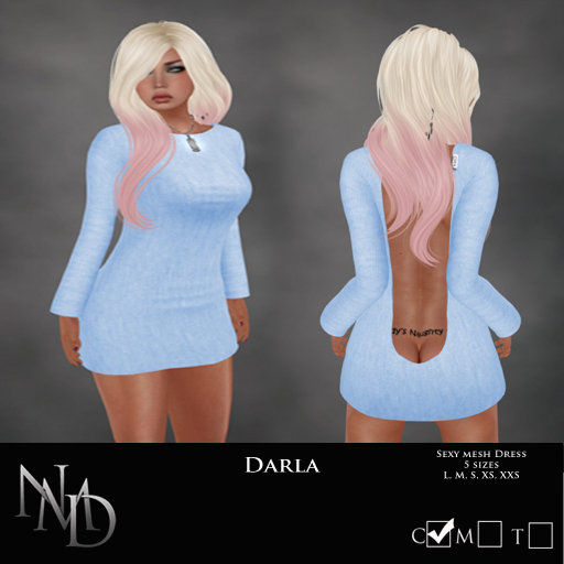 .:[NMD]:. Darla Dress Blue Box