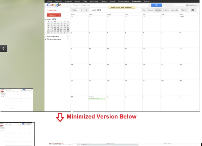 *O.W. Dreams* Google Calendar 