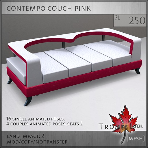 Trompe Loeil - Contempo Couch Green [mesh]