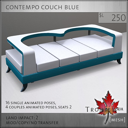 Trompe Loeil - Contempo Couch Green [mesh]