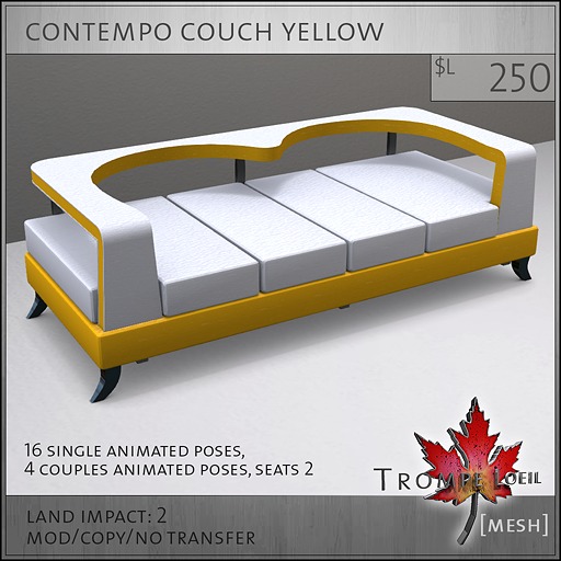Trompe Loeil - Contempo Couch Green [mesh]