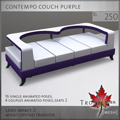 Trompe Loeil - Contempo Couch Green [mesh]
