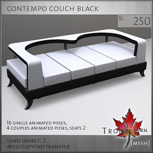 Trompe Loeil - Contempo Couch Green [mesh]