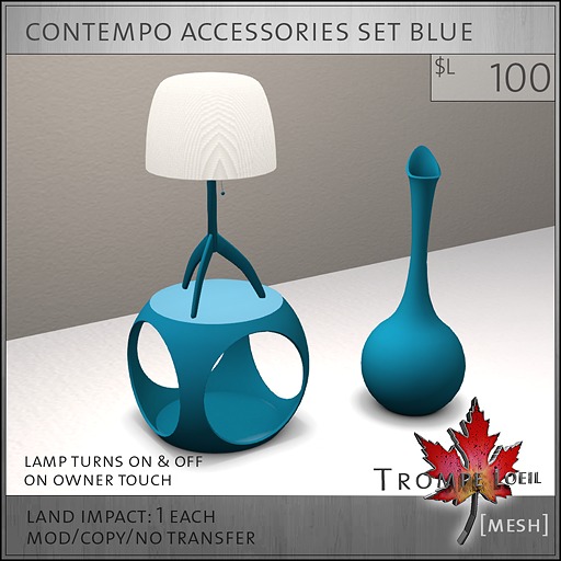 Trompe Loeil - Contempo Accessories Set Green [mesh]