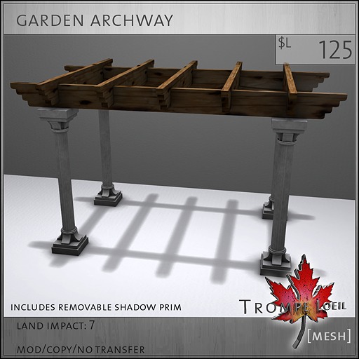 Trompe Loeil - Garden Archway [mesh]
