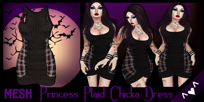 ^V^DRBC^V^ Skulls Chicka Dress