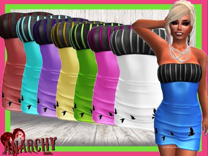 *An@rchy Ink* Busty Dress [brights]