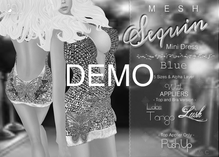 [LuVs] Sequin Dress DEMO + Tango Demo Applier