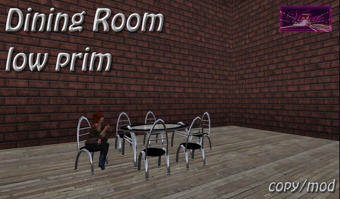 Dining Room  table/chairs V3 BOX
