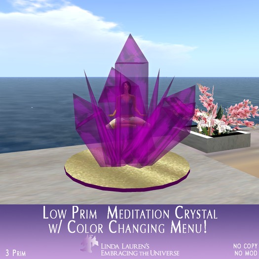 3 Prim Amethyst Meditation Crystal