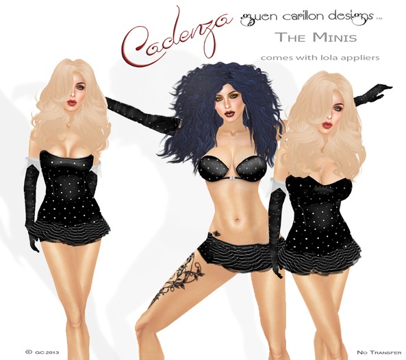 GCD - Cadenza Mini Dress & Flirt Skirt