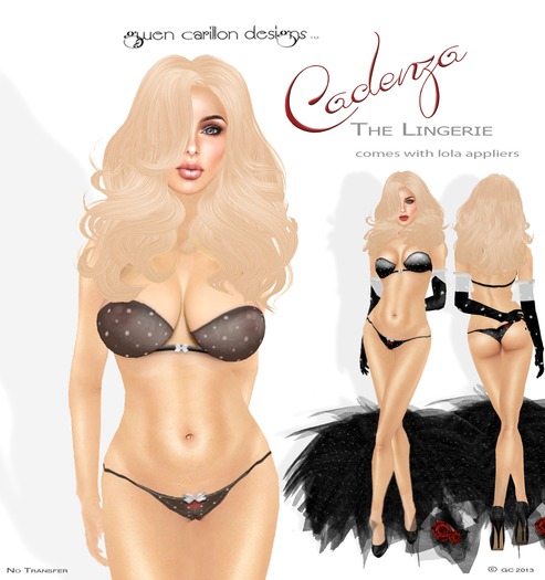 GCD - Cadenza Lingerie