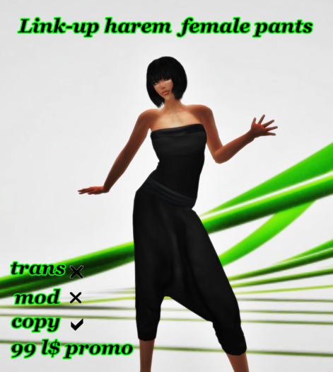 Link-up Mesh_Harem black