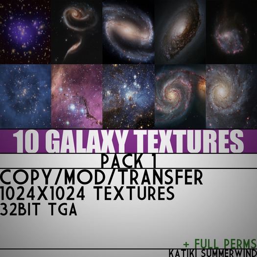 Galaxy Textures - Pack #1