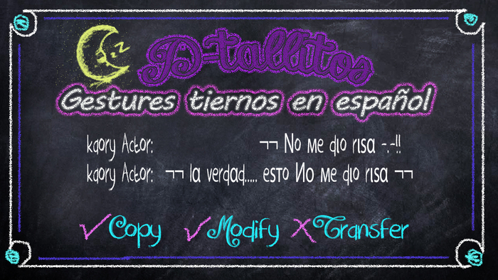 D-tallitos "no risa"