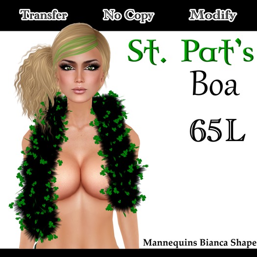 Short & Sweet St. Pat's Boa