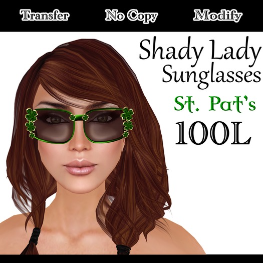 Short & Sweet Shady Lady St. Pat's