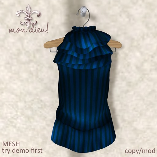 [mon dieu!]  sapphire frill mini