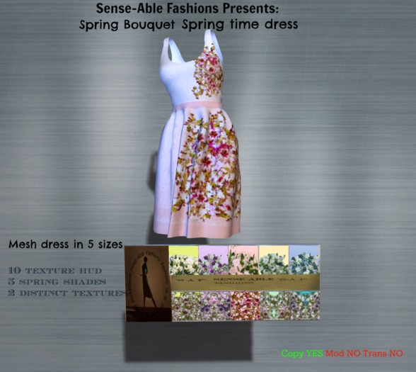*S-A F* Spring Bouquet Dress