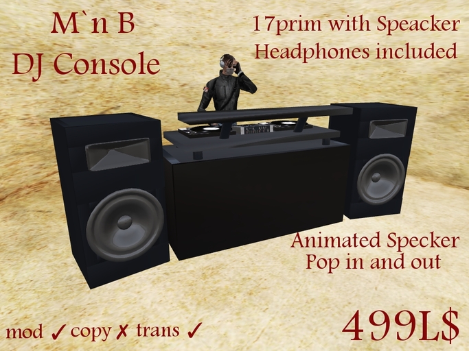 *~M`n B~* DJ Console (full) (Box)