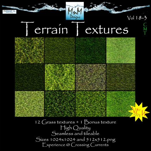 Terrain Textures Vol 18-3 Grass from ***MnM Designs*** DEMO