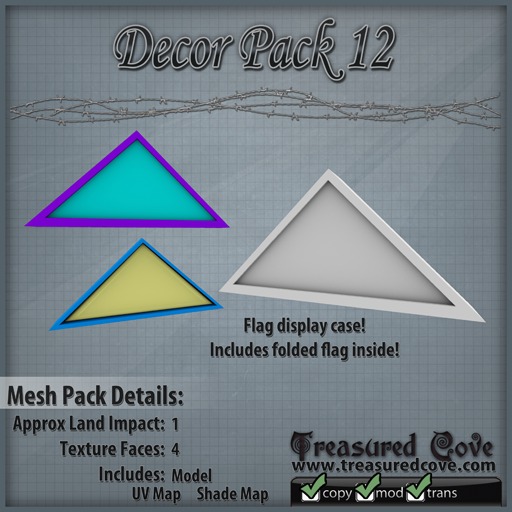 -TC- Decor Pack 12 Mesh