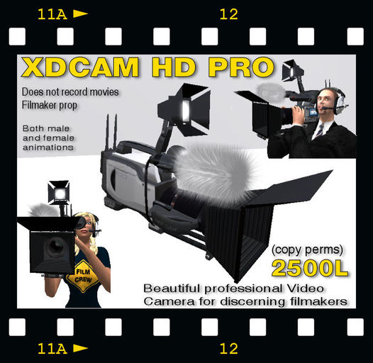 SWB XDCAM HD PRO VIDEO CAMERA - Camcorder