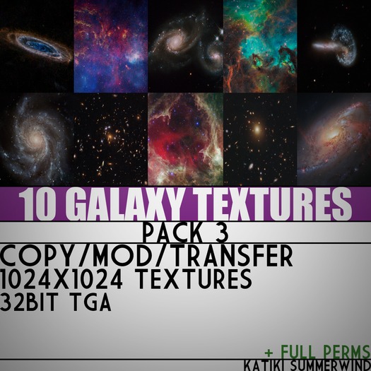 Galaxy Textures - Pack #3