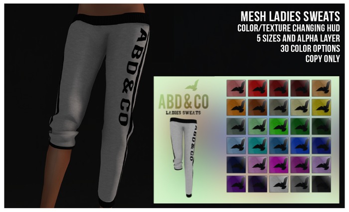 ABD & Co. // Mesh Ladies Sweats 