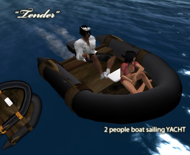 Box Sail Boat "Tender"