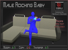 Kids Prim Baby  *Male Rocking Baby* Transferable Poseball