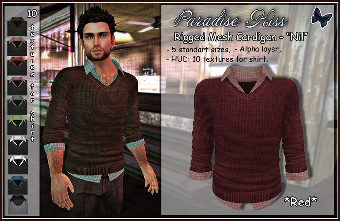 2. Kiss Band Cardigan